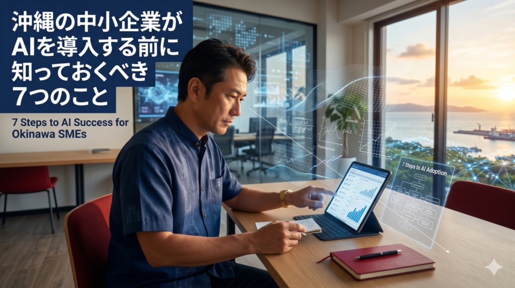 沖縄の中小企業がAIを導入する前に知っておくべき7つのこと
